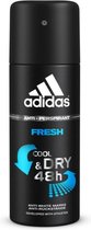 Adidas Cool & Dry Fresh for him Deodorant - 6 x 150 ml