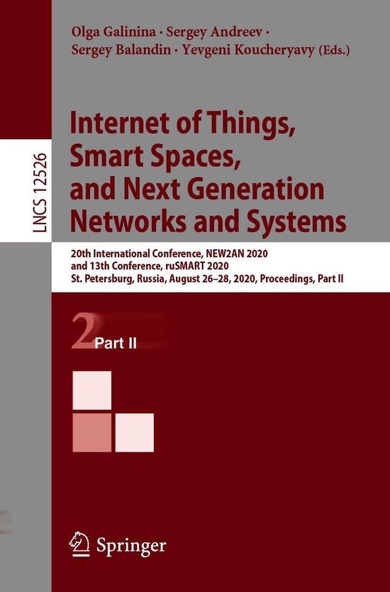 Springer Nature Proceedings Computer Science 2 - Internet of ... - cover