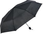 Paraplu opvouwbaar 53 cm zwart