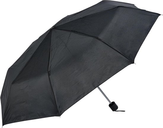Juleeze Paraplu Volwassenen 53 cm Zwart Polyester Regenscherm