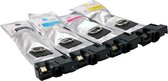 Huismerk Set 4x XL inkt cartridge voor Epson T9451 - T9454 voor Workforce Pro WF-C5210DW WF-C5290DW WF-C5290DW BAM WF-C5710DWF WF-C5790DWF van ABC