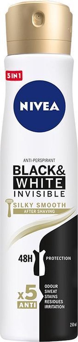 Goedkoopste Nivea - Black & White Invisible Silky Smooth