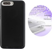 BackCover Layer TPU + PC - Telefoonhoesje - Hoesje voor Huawei Y6 2018 - Zwart