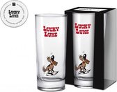LUCKY LUKE - Long Drink Glass 420 ml - Rantanplan