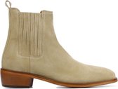 Stefano Lauran Mannen Suède       Enkellaarsjes / Laarzen / Herenschoenen S3012 sue - Beige - Maat 41