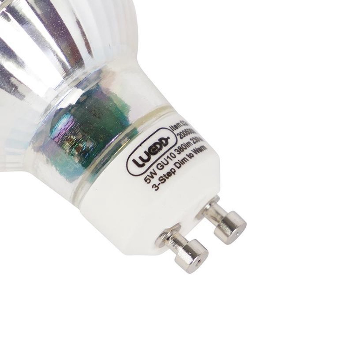 LED BULB - Lampe LED - Ø 5 cm - LED Dim. - GU10 - 1x5W 2700K - 3 StepD 