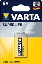 Varta 9V Superlife Batterij - 1 stuk