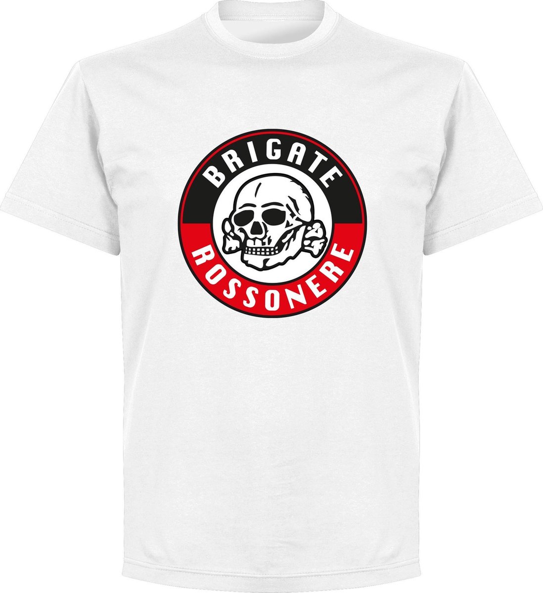 Brigate Rossonere T-shirt - Wit - L