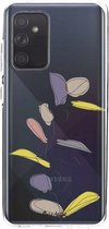 Casetastic Samsung Galaxy A52 (2021) 5G / Galaxy A52 (2021) 4G Hoesje - Softcover Hoesje met Design - Winter Leaves Print