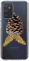 Casetastic Samsung Galaxy A52 (2021) 5G / Galaxy A52 (2021) 4G Hoesje - Softcover Hoesje met Design - Pinecone Print