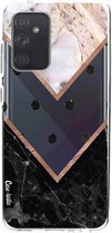 Casetastic Samsung Galaxy A52 (2021) 5G / Galaxy A52 (2021) 4G Hoesje - Softcover Hoesje met Design - Mix of Marbles Print