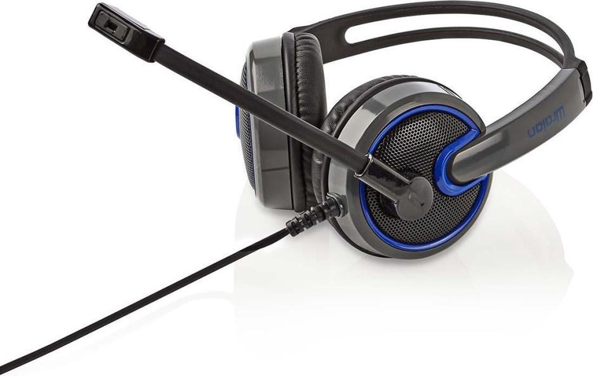 Nedis Gaming Headset | Over-Ear | Stereo | 2x 3.5 mm | Opvouwbare Microfoon | 2.20 m | Normale Verlichting