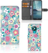 Hoesje ontwerpen Nokia 3.4 GSM Cover Flower Power