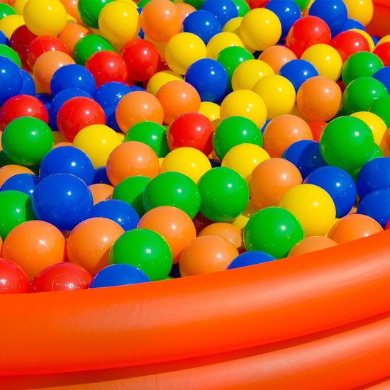 1000 Baby ballenbak ballen - 5.5cm ballenbad speelballen voor kinderen vanaf 0 jaar - LittleTom
