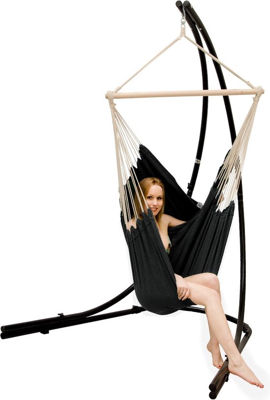 Flamingo hangstoel - Beige/zwart - Hangstoelen