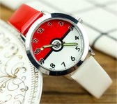 Horloge pokemon rood - wit