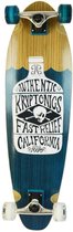 Kryptonics Longboard Bottle 84 X 24 Cm Bruin/blauw