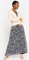 LOLALIZA Basic open cardigan - Nude - Maat XL