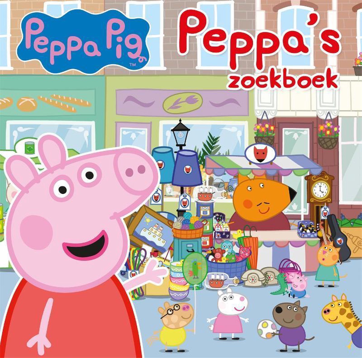 peppa pig  -   Peppa's Zoekboek - Neville Astley