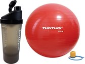 Tunturi - Fitness Set - Shakebeker - Gymball Rood 55 cm