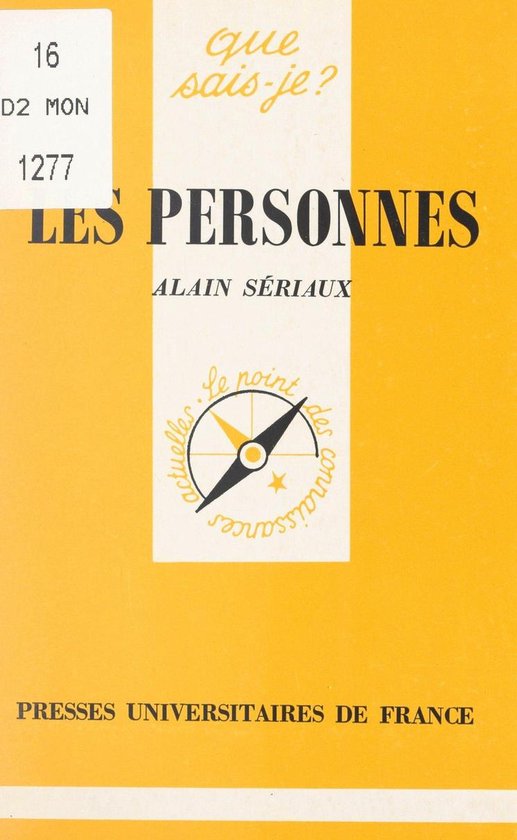 Les personnes - cover
