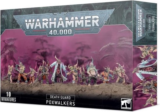 Afbeelding van het spel Warhammer 40.000 - Death Guard: Poxwalkers