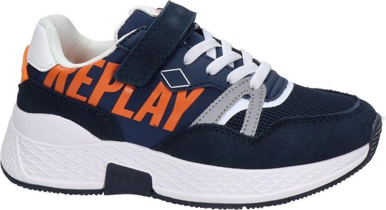 Witte REPLAY Hoge sneaker WALL | Omoda