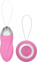 George - Rechargeable Remote Control Vibrating Egg - Pink - Eggs - pink - Discreet verpakt en bezorgd