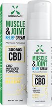 Muscle & Joint Relief Cream 300 MG - 30gr - CBD products - transparent - Discreet verpakt en bezorgd