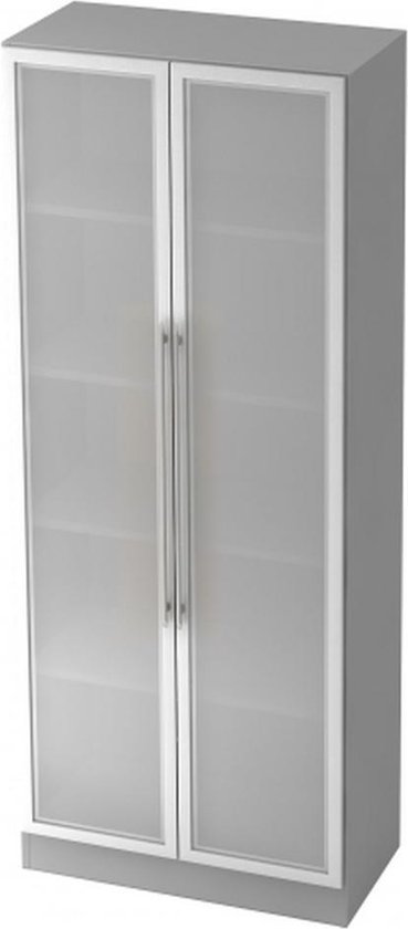 Wandkast - Grijs/Zilver - 80 x 42 x 200,4 cm - Signa G 7100G RE