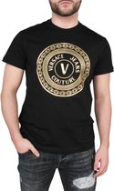 Versace Jeans Couture V-Embleem T-shirt Zwart  Heren maat S