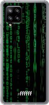 6F hoesje - geschikt voor Samsung Galaxy A42 -  Transparant TPU Case - Hacking The Matrix #ffffff