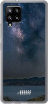 6F hoesje - geschikt voor Samsung Galaxy A42 -  Transparant TPU Case - Landscape Milky Way #ffffff