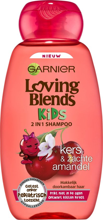 zwanger Onschuld karbonade Garnier Loving Blends Kids 2 in 1 shampoo Kers & Zoete Amandel | bol.com