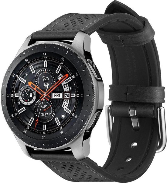 Bol Com Spigen Retro Fit Band Samsung Galaxy Watch 46 Mm Gear S3 Frontier Watch 3 45mm Zwart