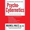 Boek "Psycho-Cybernetics" met rode achtergrond. Boven staat "THE INTERNATIONALLY BESTSELLING CLASSIC".