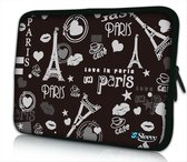 10" laptop/tablet hoes love Paris - Sleevy