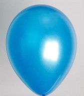 Ballon metallic donkerblauw ø 30 cm 100 stuks - .