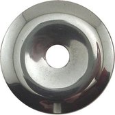 Hobbykraal - Donut bead 40 mm. hematite