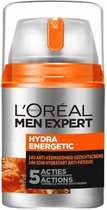 6x L'Oréal Men Expert Hydra Energetic Hydraterende Gezichtscrème 50 ml