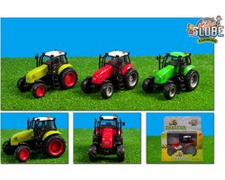 Kids Globe Tractor met Licht en Geluid, 1:32