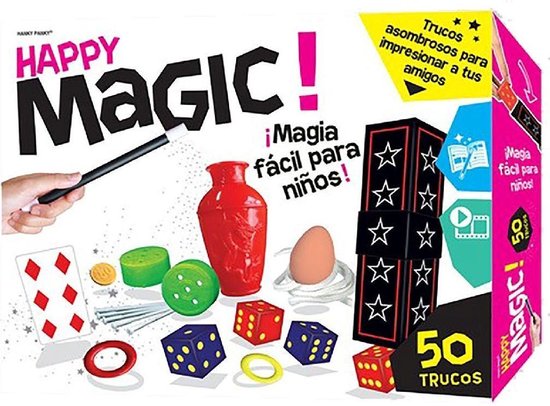 Thumbnail van een extra afbeelding van het spel Basic Happy Magic Set met 50 Trucs