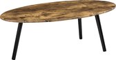 Table basse Viborg MDF 109,5x59,5x39,5 cm couleur bois noir