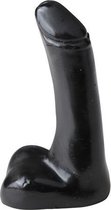 All Black Realistische Dildo Met Balzak - 7 cm - Dildo - Vibrator - Penis - Penispomp - Extender - Buttplug - Sexy - Tril ei - Erotische - Man - Vrouw - Penis - Heren - Dames