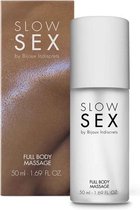 Slow Sex - Full Body Massage Gel - 50 ml - Olie - Geuren - Erotische - Erotisch - Massage - Body to Body - Therme - Glijmiddel - Seks - Mannen - Vrouwen - Valentijn