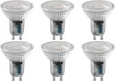 CALEX - LED Spot 6 Pack - Smart Reflectorlamp - GU10 Fitting - 5W - Aanpasbare Kleur CCT - Wit - BES LED