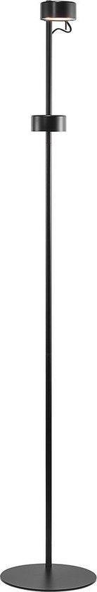 Nordlux Clyde vloerlamp - LED - 135 cm hoog - metaal - zwart