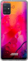 6F hoesje - geschikt voor Samsung Galaxy A52 - Transparant TPU Case - Colour Bokeh #ffffff