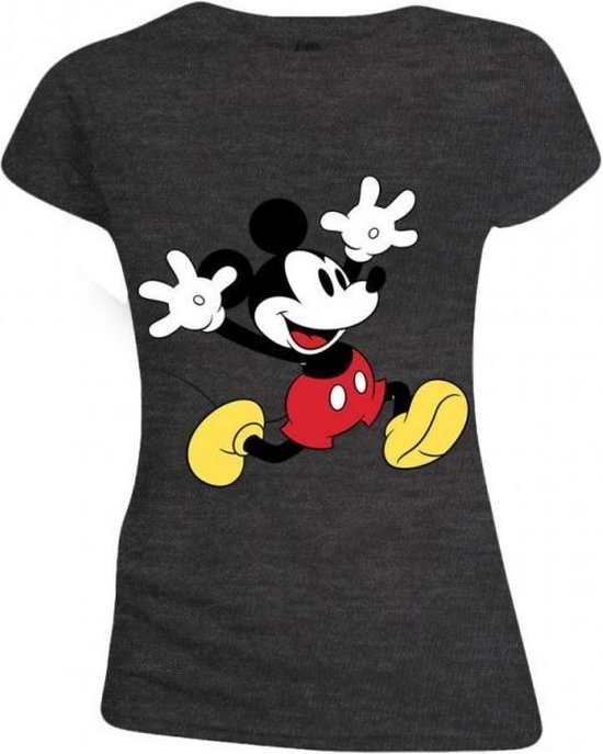 DISNEY - T-Shirt - Mickey Mouse Exciting Face - FILLE (M)