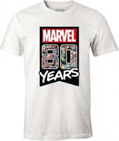 MARVEL - T-Shirt - Marvel 80 years - (XL)